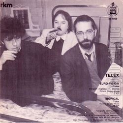 [Pochette de Euro-Vision (TELEX) - verso]