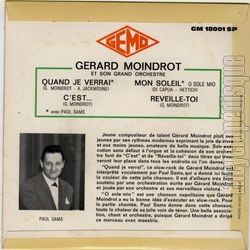 [Pochette de Quand je verrai (Grard MOINDROT) - verso]