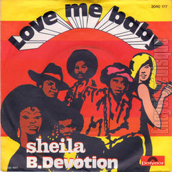 [Pochette de Love me baby (SHEILA B. DEVOTION)]