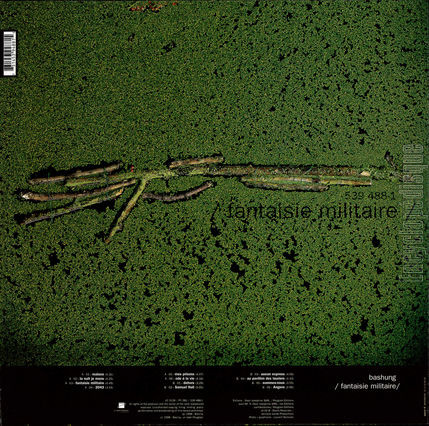 [Pochette de Fantaisie militaire (Alain BASHUNG) - verso]