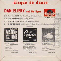 [Pochette de Elle a… Elle a… (Dan ELLERY and the TIGERS) - verso]