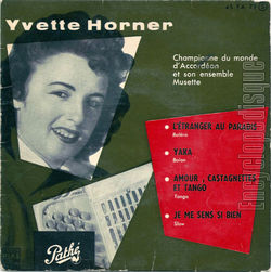 [Pochette de L’tranger au paradis (Yvette HORNER)]