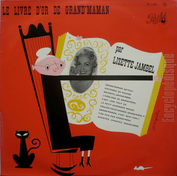 [Pochette de livre d’or de Grand’Maman (Lisette JAMBEL)]