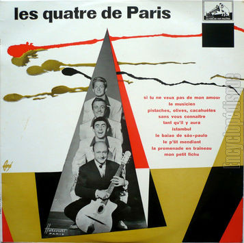 [Pochette de Si tu ne veux pas de mon amour, Le musicien, Istambul… (Les 4 de Paris (LES QUATRE DE PARIS))]