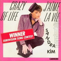 [Pochette de J’aime la vie (Sandra KIM)]