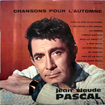 [Pochette de Chansons pour l’automne (Jean-Claude PASCAL)]