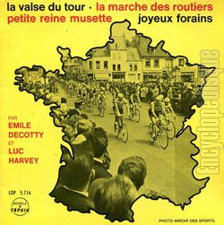 [Pochette de La valse du tour (mile DECOTTY et Luc HARVET)]