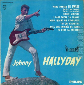 [Pochette de Viens danser le twist (Johnny HALLYDAY)]