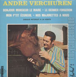 [Pochette de Bonjour monsieur le maire (Andr VERCHUREN)]