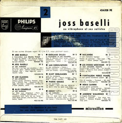 [Pochette de Rock around the clock (Joss BASELLI) - verso]