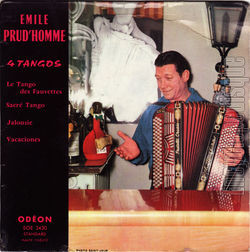 [Pochette de 4 tangos (mile PRUD’HOMME)]