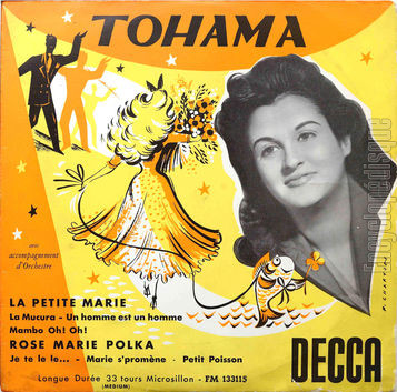 [Pochette de La petite Marie, Rose-Marie Polka, Je te le le… (TOHAMA)]