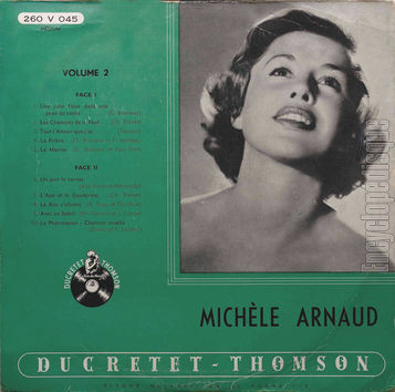 [Pochette de Volume 2 (Michle ARNAUD)]