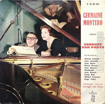 [Pochette de Chante Georges van Parys (Germaine MONTERO)]