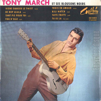 [Pochette de Viens danser le twist, Fou d’elle, Tu es l… (Tony MARCH)]