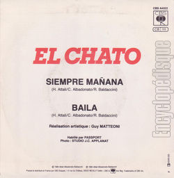 [Pochette de Siempre maana (EL CHATO) - verso]