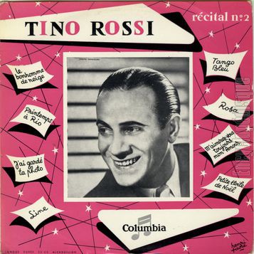 [Pochette de Rcital n2 (Tino ROSSI)]