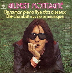 [Pochette de Dans mon piano il y a des oiseaux (Gilbert MONTAGN)]