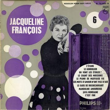 [Pochette de N 6 (Jacqueline FRANOIS)]