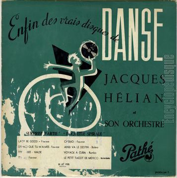 [Pochette de Surprise-Partie - tiquette spirale (Jacques HLIAN)]