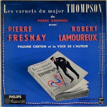 [Pochette de Les carnets du major Thompson (THTRE / SPECTACLE)]