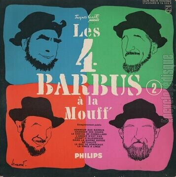 [Pochette de  la Mouff’ - 2 (Les QUATRE BARBUS)]