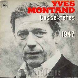 [Pochette de Casse-ttes (Yves MONTAND)]