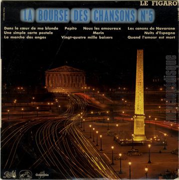 [Pochette de La bourse des chansons n 5 (La BOURSE DES CHANSONS)]