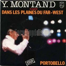 [Pochette de Dans les plaines du far-west (Yves MONTAND)]