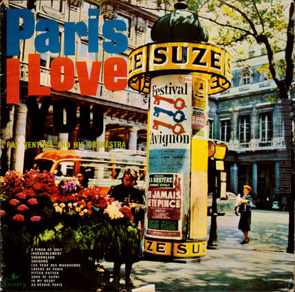 [Pochette de Paris, I love you (Ray VENTURA and his orchestra)]