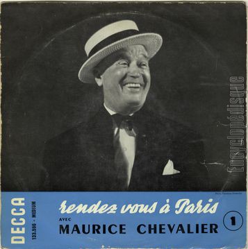 [Pochette de Rendez-vous  Paris - 1 - (Maurice CHEVALIER)]