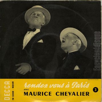 [Pochette de Rendez-vous  Paris - 3 - (Maurice CHEVALIER)]