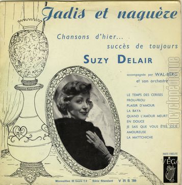 [Pochette de Jadis et nagure (Suzy DELAIR)]