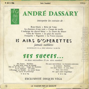 [Pochette de Anastasia, Le premier matin,  mon dieu… (Andr DASSARY) - verso]