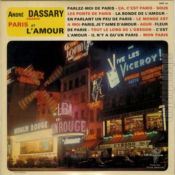 [Pochette de Paris et L’amour (Andr DASSARY)]