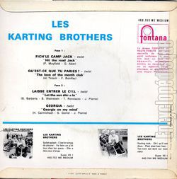 [Pochette de Fich’ le camp Jack (Les KARTING BROTHERS) - verso]