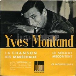 [Pochette de La chanson des marchaux (Yves MONTAND)]