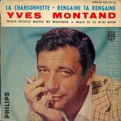 [Pochette de La chansonnette (Yves MONTAND)]