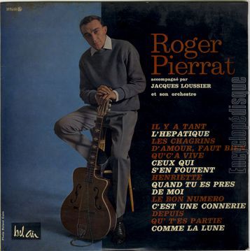 [Pochette de Il y a tant / L’hpatique / Henriette… (Roger PIERRAT)]