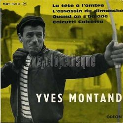 [Pochette de La tte  l’ombre (Yves MONTAND)]