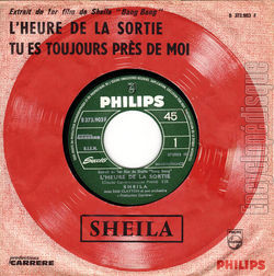 [Pochette de L’heure de la sortie (SHEILA)]